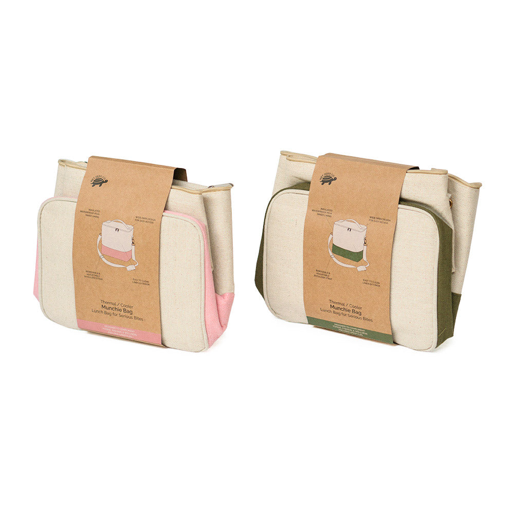 The Munchie Bag - Insulated Lunch Bag with Strap - by Famigift
