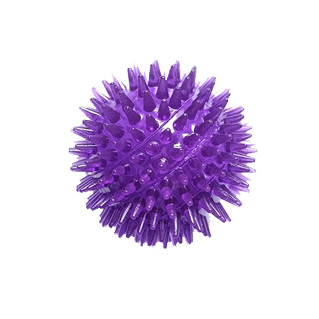 Fami Petcare Spiky Squeaker Ball - Green - by Famigift