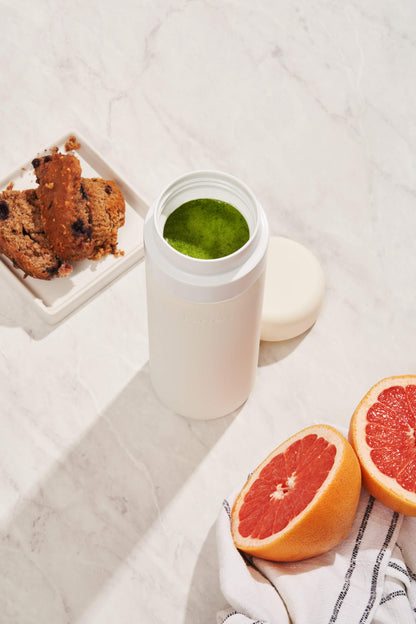 Insulated Ceramic Wide Mouth Bottle - Blush - by Famigift