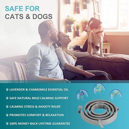 Pheromones Calming Collar For Pet - FOR CAT - by Famigift