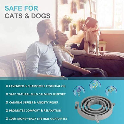 Pheromones Calming Collar For Pet - FOR CAT - by Famigift