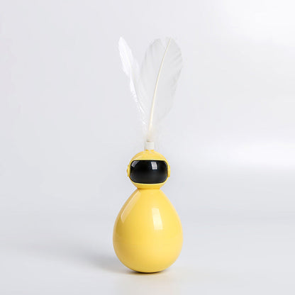 Cat Toy Swing Ball Tease Cat Stick Tease Cat Toy - Feathers (3 - by Famigift