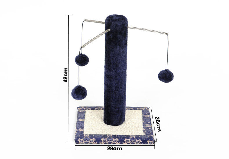 Cat tree small cat climbing frame sisal column cat scratching board - by Famigift