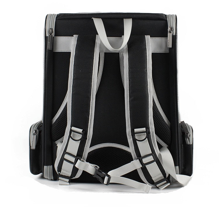 Breathable mesh pet backpack, airline approved - by Famigift