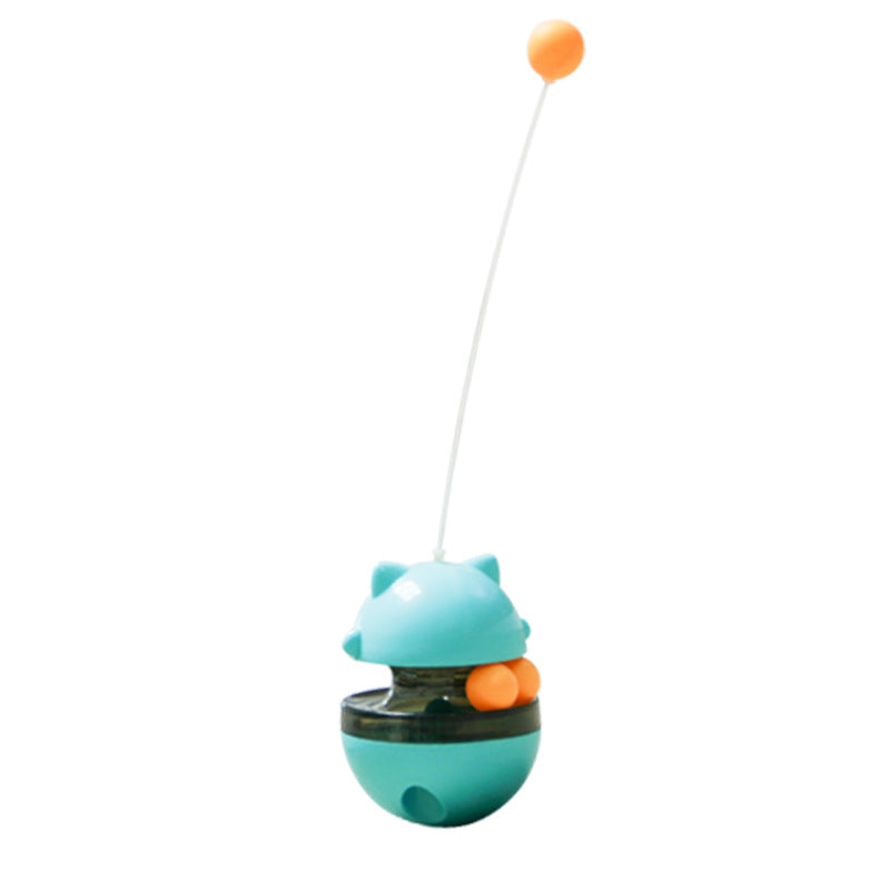 Cat Leak Food Ball Cat Toy Track Ball - by Famigift