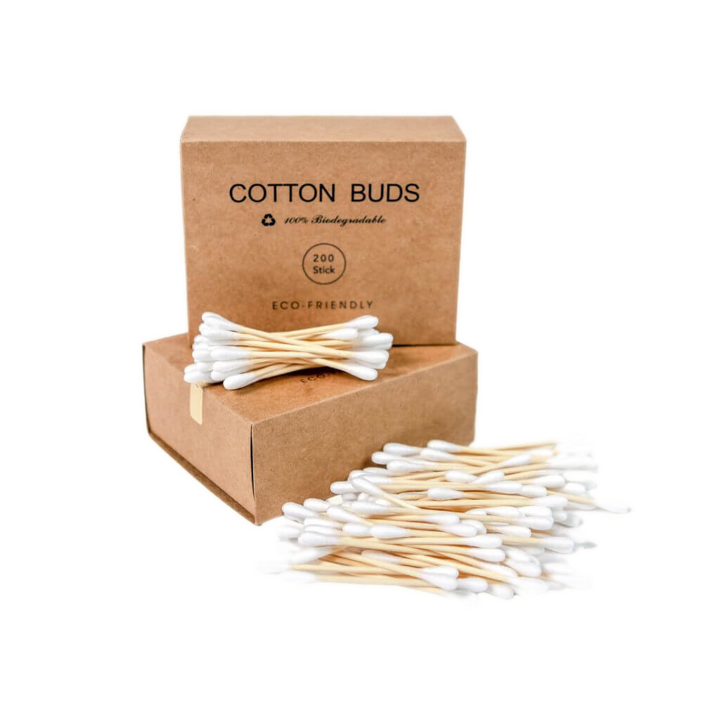 Bamboo Cotton Buds - 200 Pack - Default Title - by Famigift
