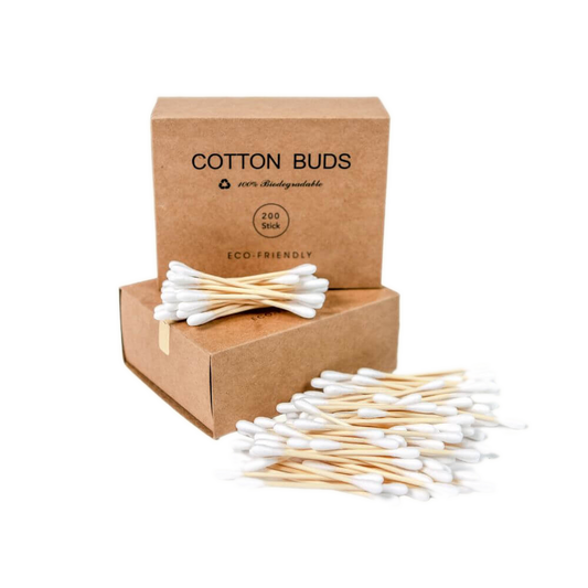 Bamboo Cotton Buds - 200 Pack - Default Title - by Famigift
