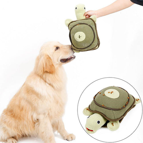 Cute Squeaky Dog Chew Toys Pet Training Toy - green - by Famigift