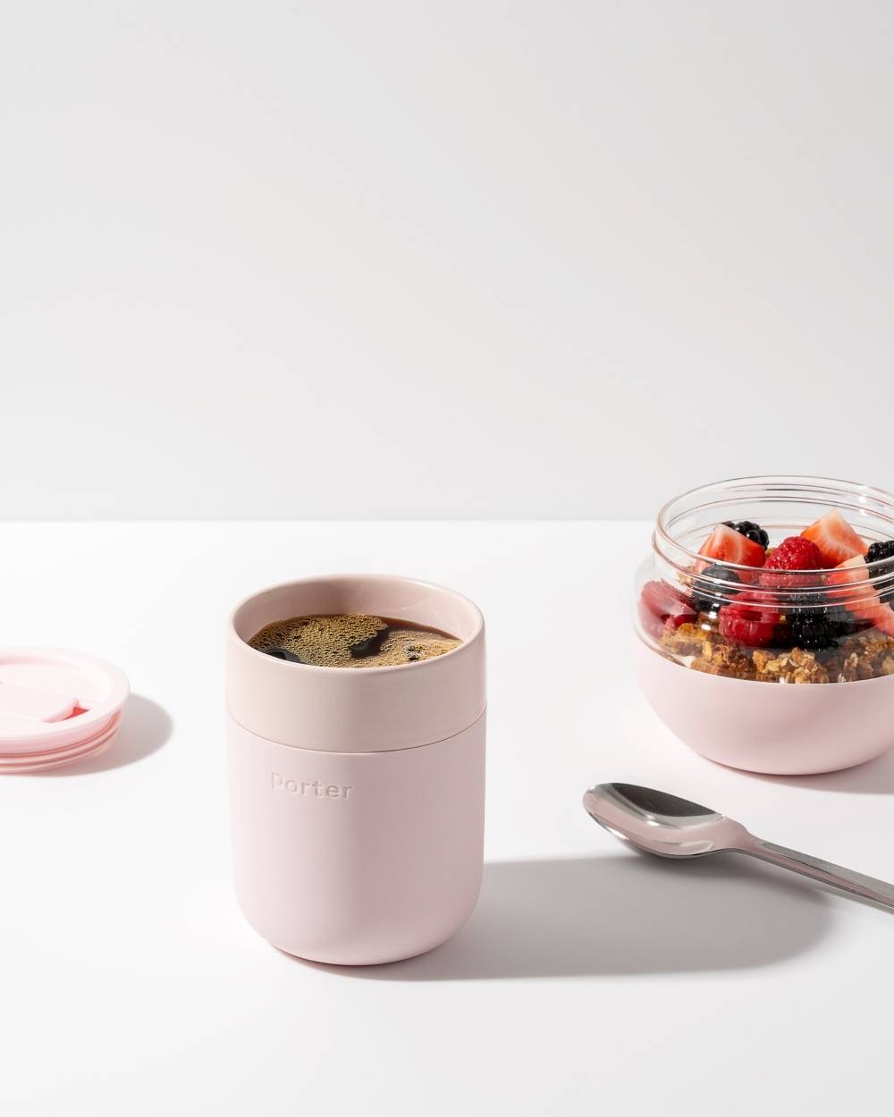 Portable Mug - Terrazzo Charcoal - by Famigift