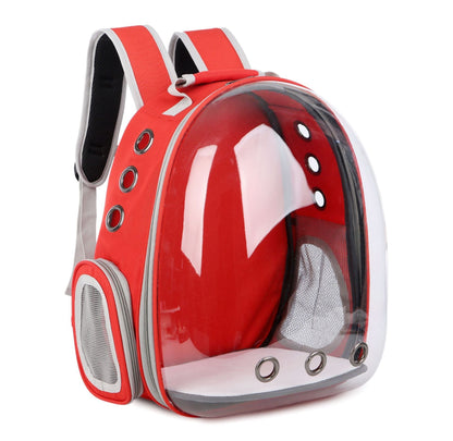 Portable Pet Carrier Backpack With Space Capsule Bubble - Blue【Best Seller】 - by Famigift