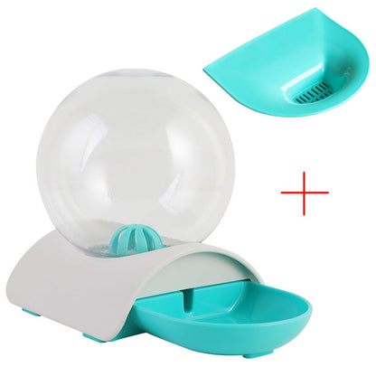 2.8L Fountain Bubble Automatic Cat Water Feeder Drinking Bowl For Pets Water Dispenser - by Famigift
