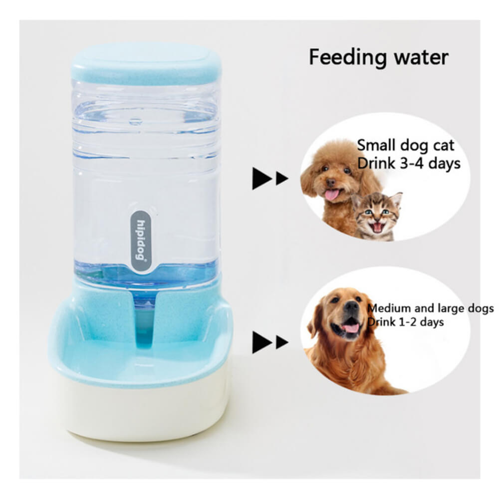 Pets Automatic Self-Dispensing Gravity Pet Feeder and Waterer for Dogs & Cats - by Famigift