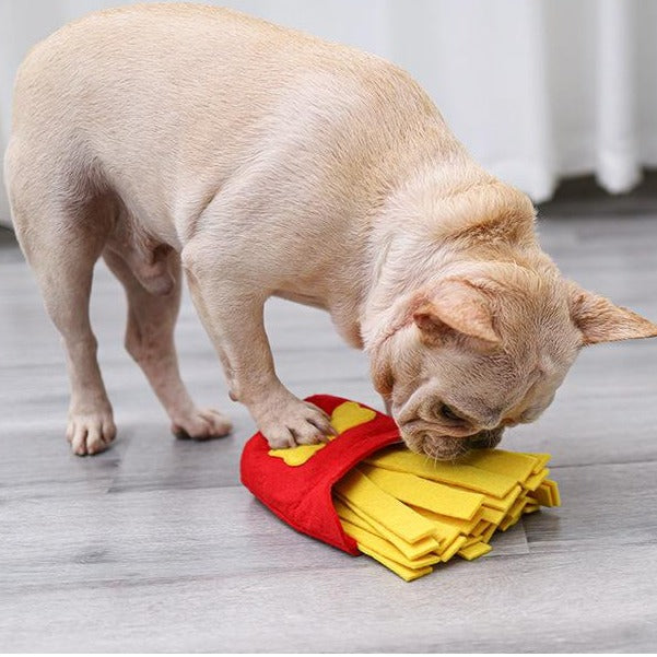 Dogs Toy French Fries Grinding Teeth Leaking Training Toy - by Famigift