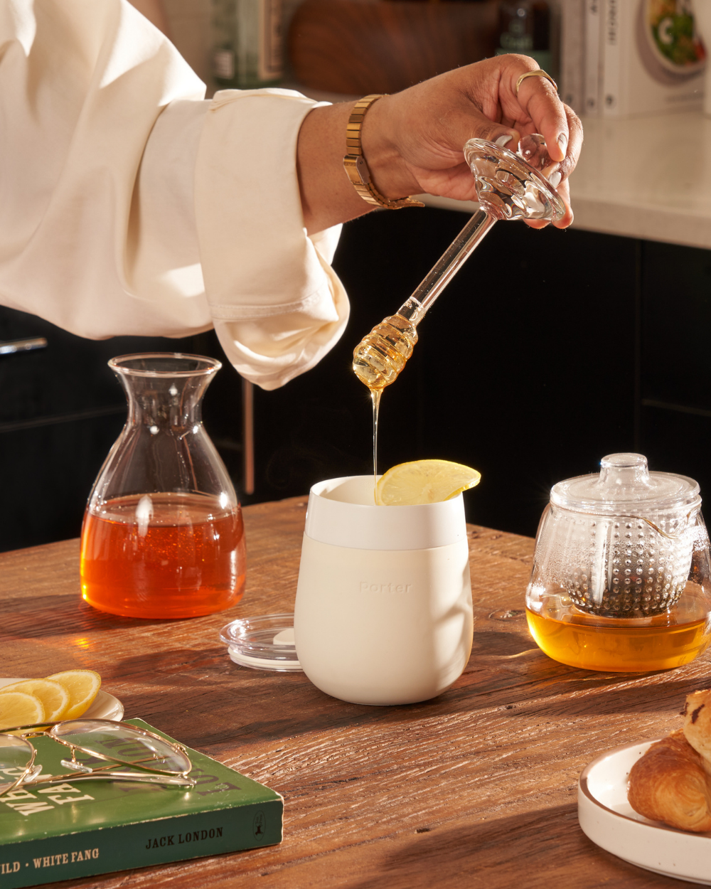 Portable Ceramic Insulated Wine Glass - by Famigift