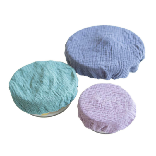 Muslin Bowl Covers- 3 Pack - Default Title - by Famigift