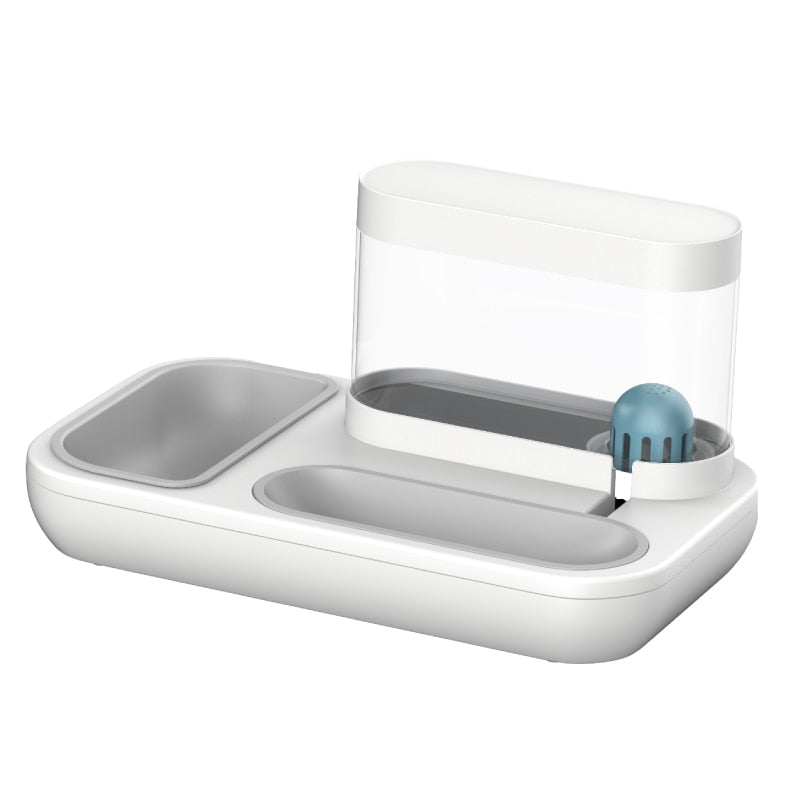 4 Style Pet Cat Bowl Dog for Cats Feeder Bowls Kitten Automatic Drinking Fountain 1.5L Capacity Puppy Feeding Waterer Products - by Famigift