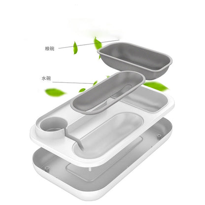 4 Style Pet Cat Bowl Dog for Cats Feeder Bowls Kitten Automatic Drinking Fountain 1.5L Capacity Puppy Feeding Waterer Products - by Famigift