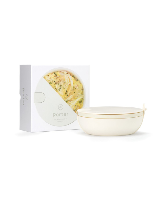 Make & Take Lunch Bowl - Ceramic - Charcoal - by Famigift