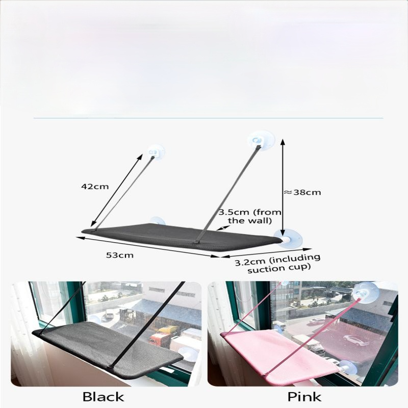 Cat Suction Cup Hanging Bed Cat Sofa Cat Bed Cat Basking In The Sun - by Famigift