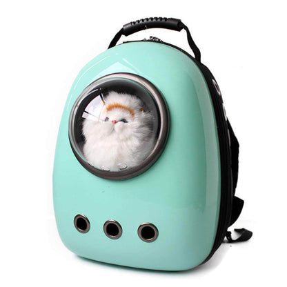 Pet Backpack Carrier Space Capsule Bubble Waterproof pet bag - by Famigift