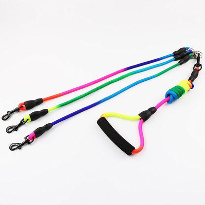 Famigift - 3 in 1 Dog Leash - Black - by Famigift