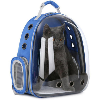 Portable Pet Carrier Backpack With Space Capsule Bubble - by Famigift