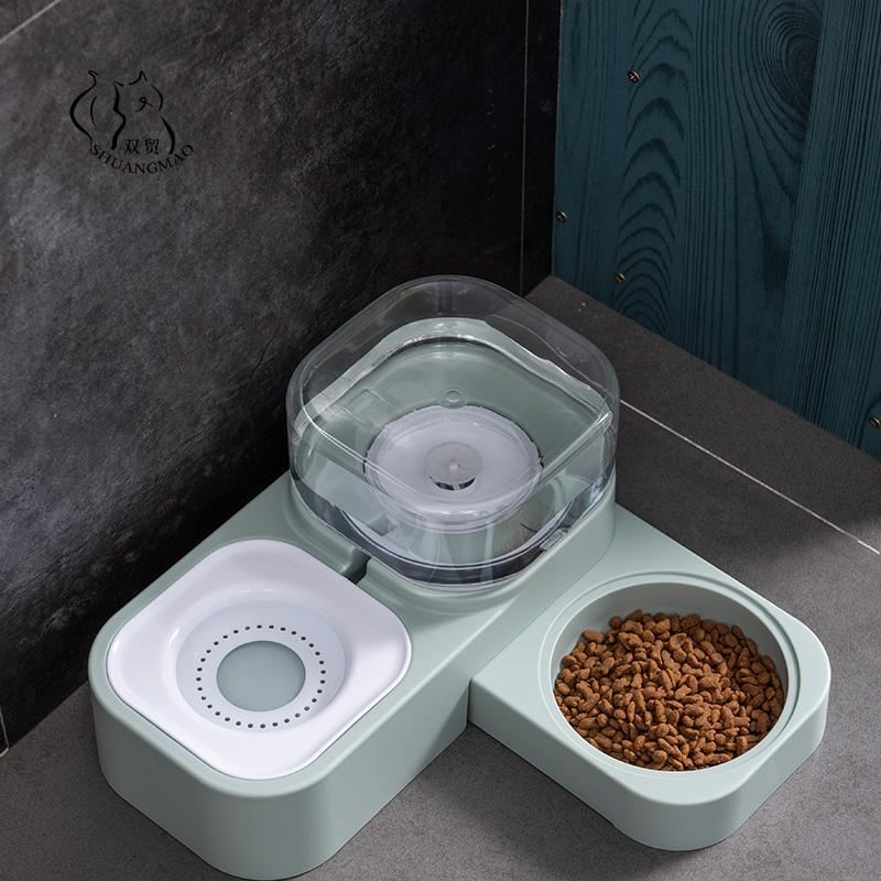 6 Style Pet Cat Bowl Automatic Feeder for Dogs and Cats Water Fountain Indoor Kitten Drinking Waterer 1.5L - pink - by Famigift