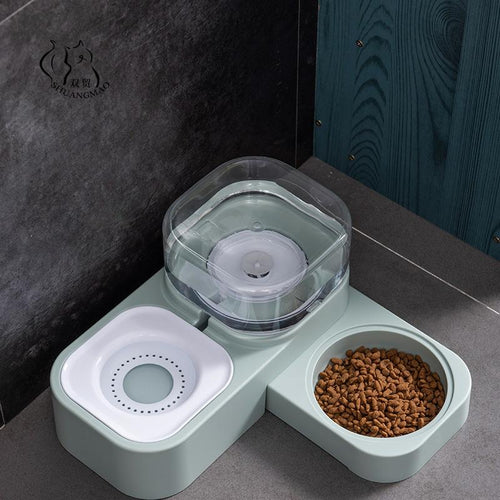 6 Style Pet Cat Bowl Automatic Feeder for Dogs and Cats Water Fountain Indoor Kitten Drinking Waterer 1.5L - pink - by Famigift