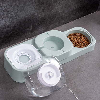 6 Style Pet Cat Bowl Automatic Feeder for Dogs and Cats Water Fountain Indoor Kitten Drinking Waterer 1.5L - grey - by Famigift