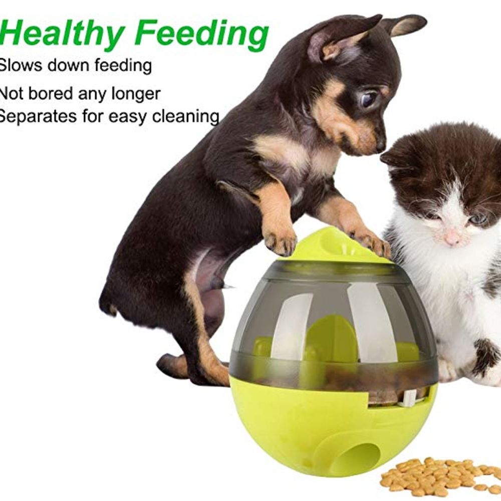 IQ Treat Ball Toy Dogs Feeding - Pink - by Famigift