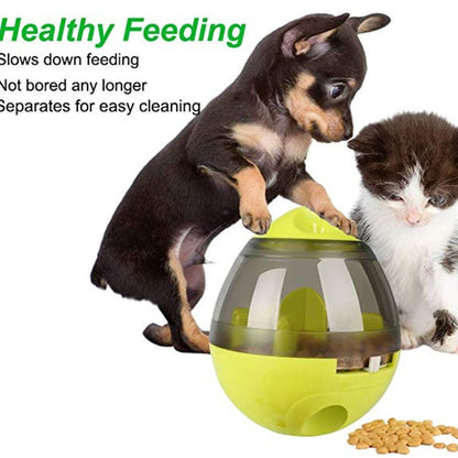 IQ Treat Ball Toy Dogs Feeding - Pink - by Famigift