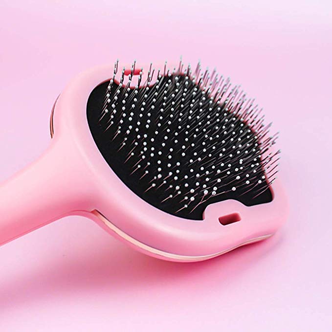 Cat Paw Grooming Comb Undercoat Pin Rake Brush for Pets' Hair Shedding - by Famigift