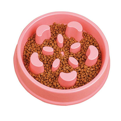 Dog Feeding Bowl Fun Slow Feeder Stop Bloat - by Famigift