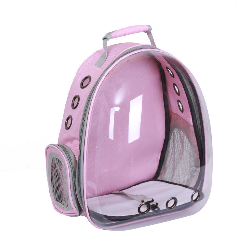 Portable Pet Carrier Backpack With Space Capsule Bubble - by Famigift