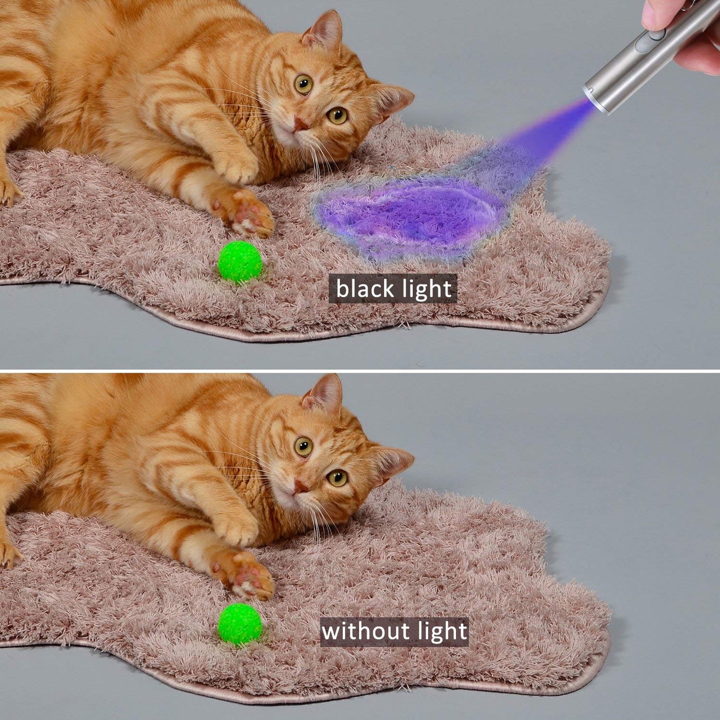 Rechargeable Cat Laser Pointer 3 in 1 Cat Toy Red Laser Pointer - by Famigift