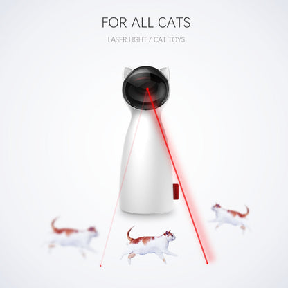 Automatic Cat Toys Interactive Smart Teasing Pet LED Laser - by Famigift