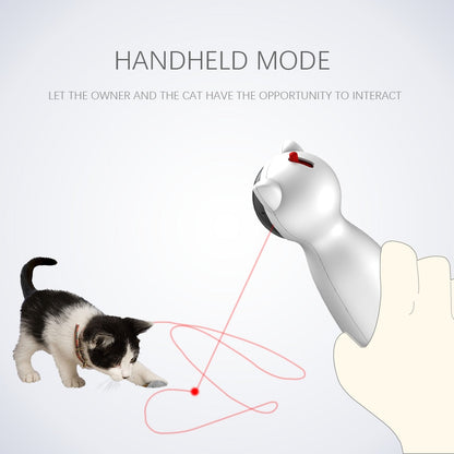 Automatic Cat Toys Interactive Smart Teasing Pet LED Laser - by Famigift