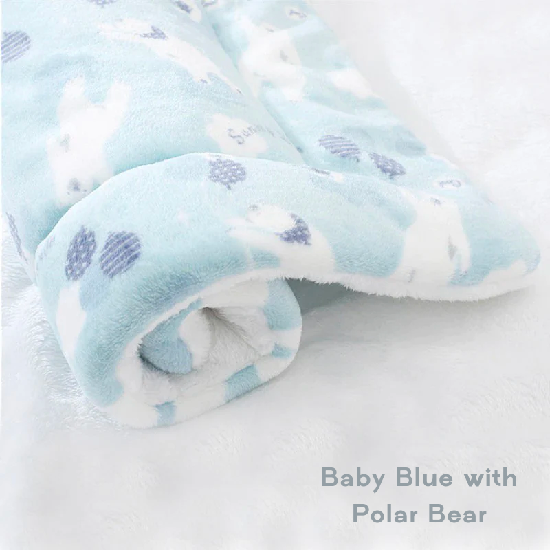 Fami Petcare Cloud Blanket - Pink with Bear - by Famigift