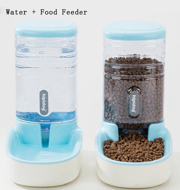Pets Automatic Self-Dispensing Gravity Pet Feeder and Waterer for Dogs & Cats - by Famigift