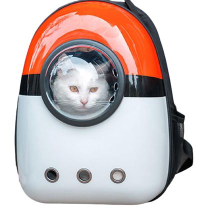 Pet Backpack Carrier Space Capsule Bubble Waterproof pet bag - by Famigift