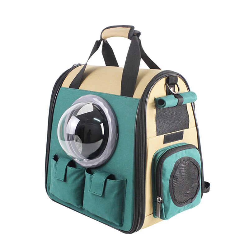 Cat canvas carrier puppy dog travel backpacks - by Famigift