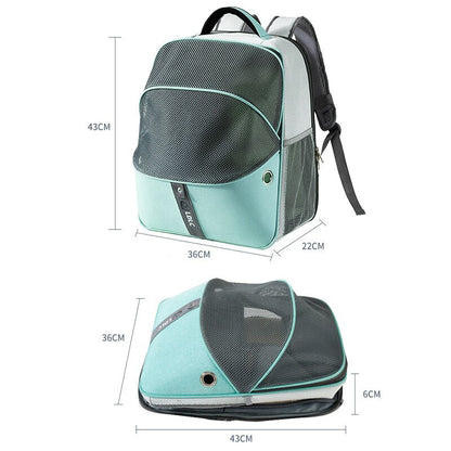 Cat carrying backpack breathable bags - by Famigift