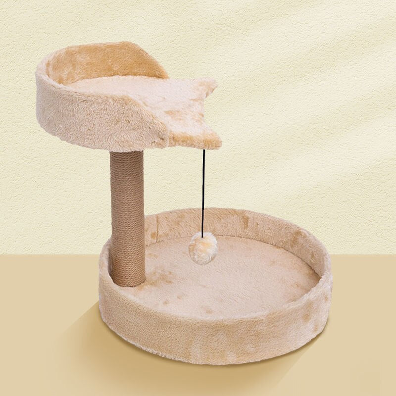Cat Tree Cat Tower with Natural Sisal Scratching Post - by Famigift