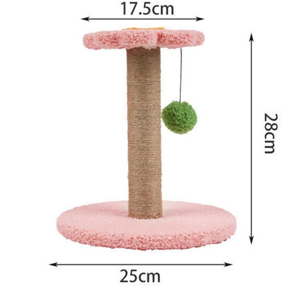 Cat scratcher cat climbing tree sisal scratching post - by Famigift