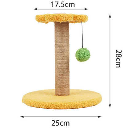 Cat scratcher cat climbing tree sisal scratching post - by Famigift