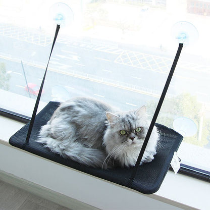 Cat Suction Cup Hanging Bed Cat Sofa Cat Bed Cat Basking In The Sun - by Famigift