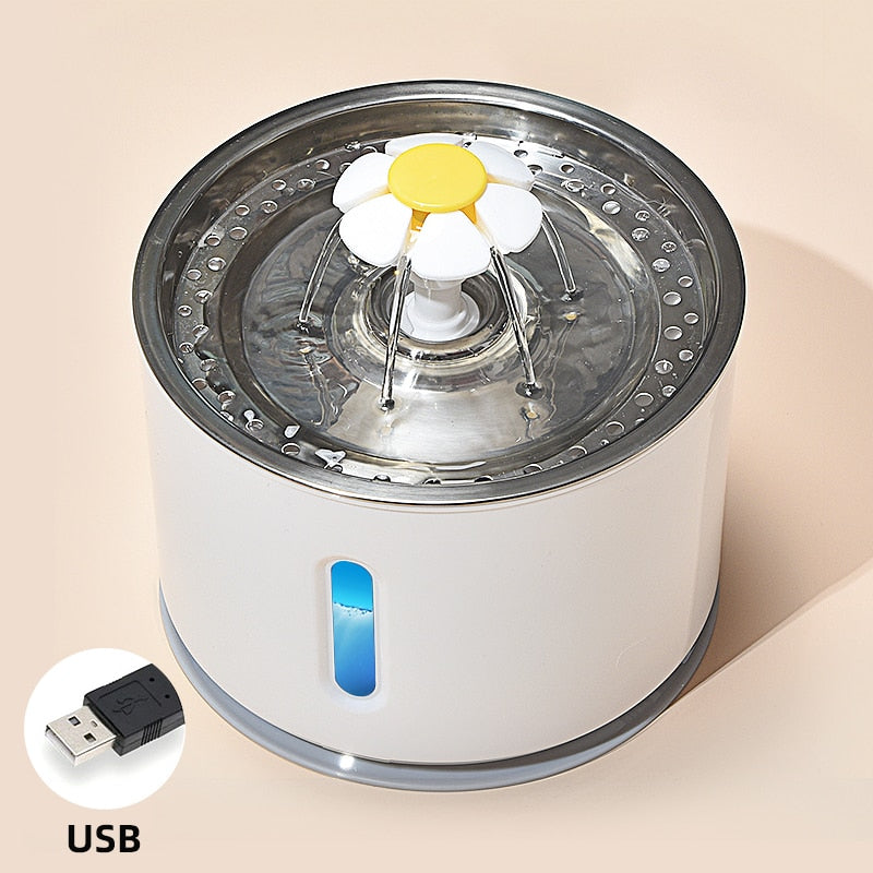 Automatic Water Dispenser Cat Water Fountain - by Famigift
