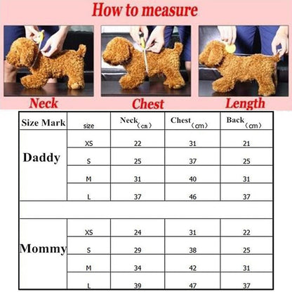 Cute Cat Clothes Spring Summer Pet Clothing for Cat Fashion Pet Jacket Printed Vest Costume - Black Daddy - by Famigift