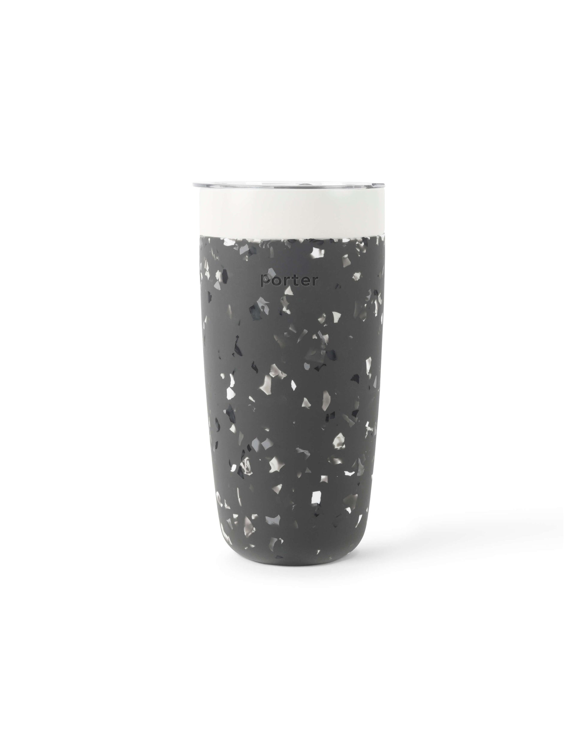 Portable Ceramic Insulated Tumbler - Cream - by Famigift