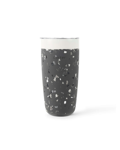 Portable Ceramic Insulated Tumbler - Cream - by Famigift